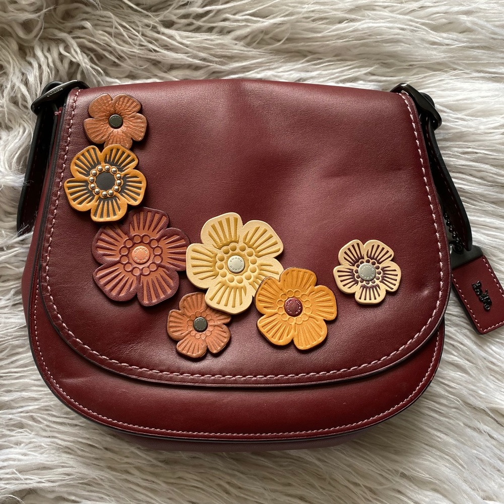 Coach 1941 customized saddle bag